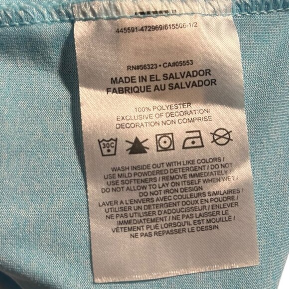 Nike Women's M Training Tank Blue Sporty Athletic Athleisure Summer Workout - Picture 4 of 6